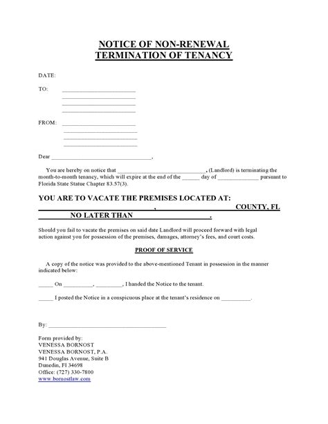 40 Free Not Renewing Lease Letters Samples ᐅ TemplateLab