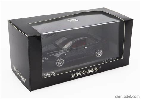 MINICHAMPS 400120320 Scale 1 43 ALFA ROMEO GT COUPE 2003 BLACK