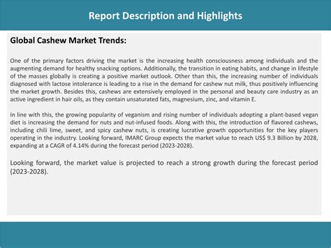 Ppt Cashew Market Research And Forecast Report Powerpoint