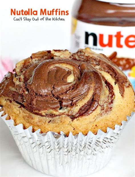 Nutella Muffins Cant Stay Out Of The Kitchen