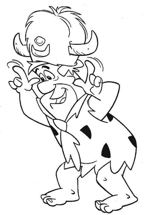 Disegno 15 Dei Flintstones Da Colorare