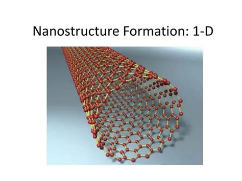 PPT Nanostructure Formation 1 D PowerPoint Presentation Free