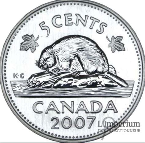 Canada 2007 5 Cents Specimen