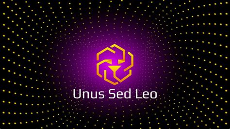 Unus Sed Leo Token Token Cryptocurrency En El Centro De La Espiral De