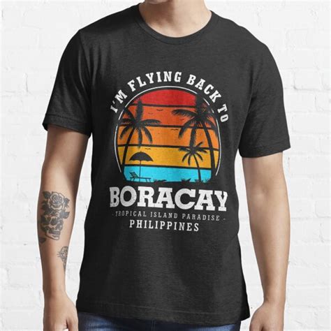 Filipino Ts Boracay Island Vacation Philippines T Shirt For