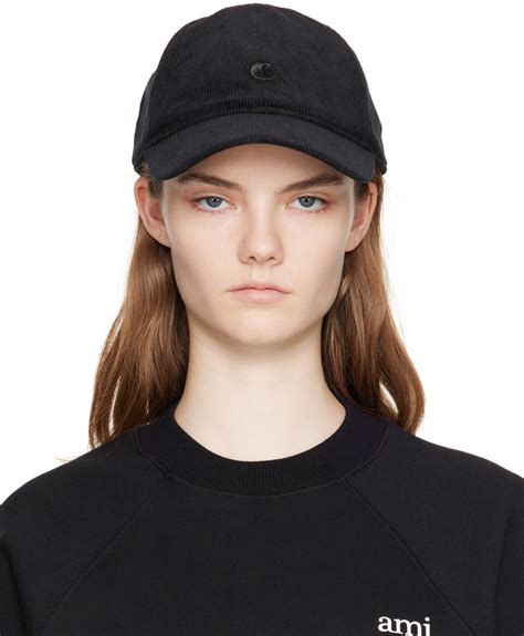 Carhartt Work In Progress Black Harlem Cap SSENSE