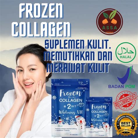 Rfb Frozen Collagen Isi Kapsul X Whitening Original Lazada Indonesia