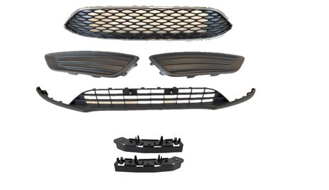 Ford Focus Front Bumper Cover Complete Grill Lower