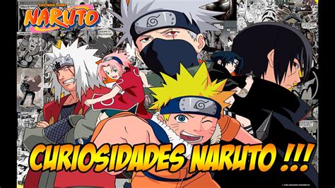 Top 10 Curiosidades Naruto Enciclopédia ZeradoTv YouTube