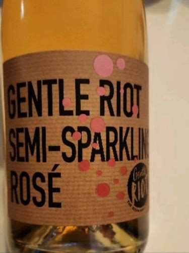 Gentle Riot Semi Sparkling Ros Vivino Us