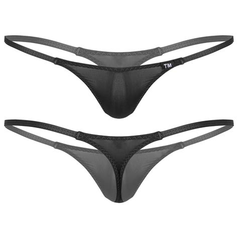 De Herren Durchsichtige String Tanga T Back Slips H Schen Low Rise