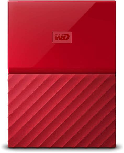 Western Digital 4tb Red My Passport Portable External Hard