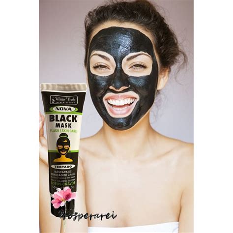 Máscara Remoção de Cravos Black Mask Matto Verde 50g Bisnaga Shopee