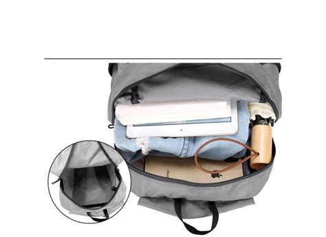 Leve portátil dobrável Mochila Waterproof Backpack Folding Bag