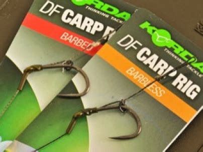 Korda N Trap Df Rig Wide Gape Korda Pre Tied Rigs Oakwood Tackle