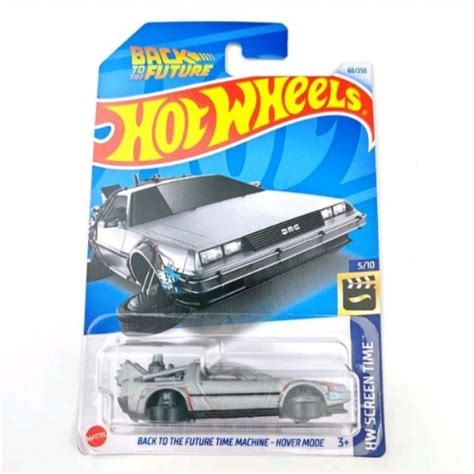 Hot Wheels Delorean De Volta Para O Futuro Miniatura Rica Em Detalhe Shopee Brasil