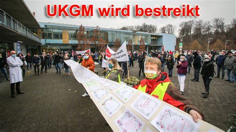 Streik Am Ukgm In Marburg Youtube