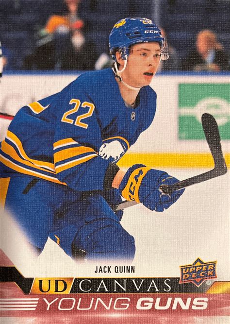 NHL Future Watch Jack Quinn Hockey Cards Buffalo Sabres