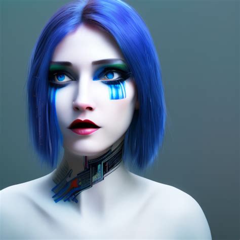 Mo Di Diffusion Prompt Beautiful Pale Cyberpunk Female PromptHero