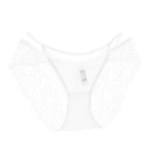 Hot Fashion Women Sexy Low Waist Cut Out Botknot Lace Trim Panty Breifs