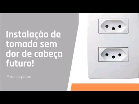 Como Instalar Tomada Dupla Do Jeito Mas Seguro Youtube