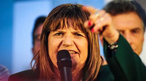 Patricia Bullrich Dej Un Mar De Dudas Sobre Su Llegada Al Ministerio