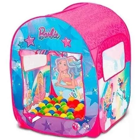 Barbie Barraca Infantil Mundo Dos Sonhos Bolinhas Fun Divirta