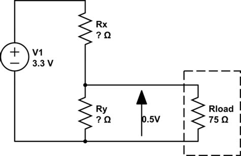 Passive Networks Impedance Matching Resistors For Digital Output