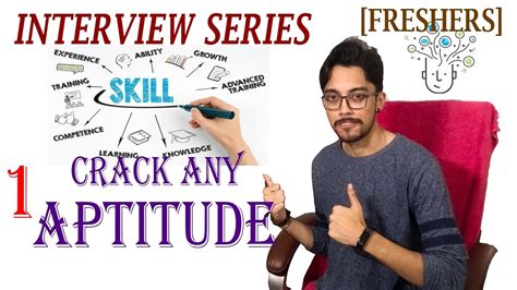 How To Crack Any Aptitude Test Freshers Interview Series Aa