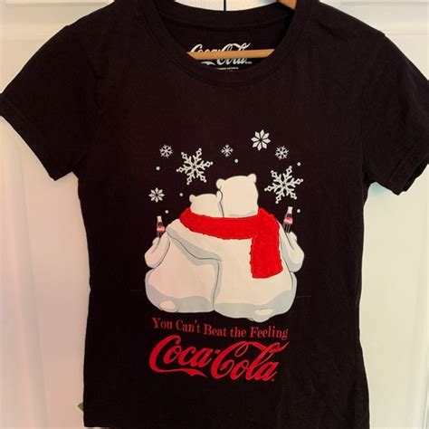 Coca Cola Tops Cocacola Polar Bear Tee Womens M Poshmark