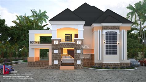 4 Bedroom Duplex Floor Plans In Nigeria - Home Alqu