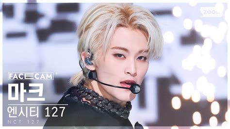 페이스캠4K 엔시티 127 마크 Ay Yo NCT 127 MARK FaceCam SBS Inkigayo 230212