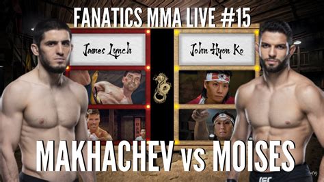 Islam Makhachev Vs Thiago Mois S Ufc Fight Night Live Preview And Q A