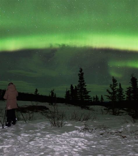 Alaska northern lights photo tour Fairbanks photography workshop