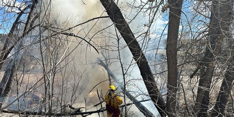 Crews Respond To Fire Involving Homeless Encampment In Colorado Springs