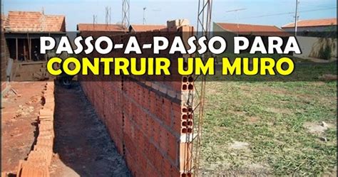 Como Construir Um MURO Passo A Passo Completo