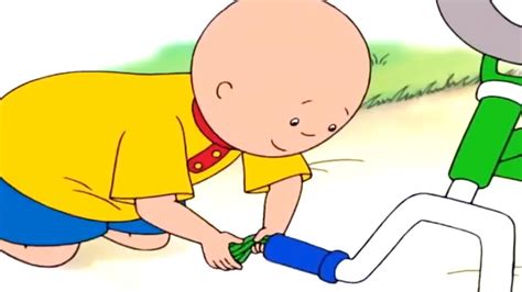 Caillou And The Bike Repair Caillou Cartoon Youtube