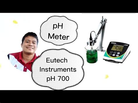 Eutech Instruments Ph Ph Meter Calibration Adjustment