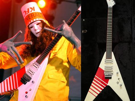 Buckethead to sell his iconic Jackson KFC KV2 Custom V guitar