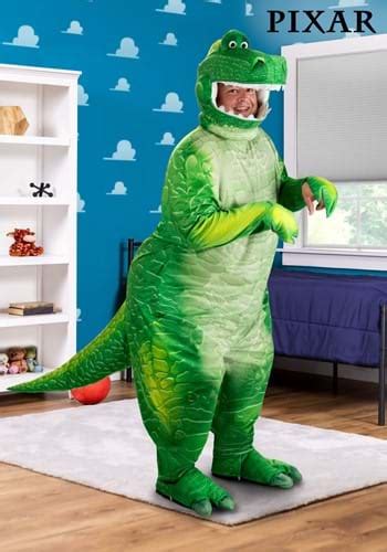 Plus Size Deluxe Toy Story Rex Adult Costume