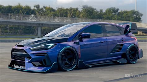 Ford Focus Rs Mk Custom Wide Body Kit By Hycade Compra Con Entrega