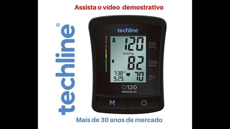 Techline Monitor De Press O Bp Youtube