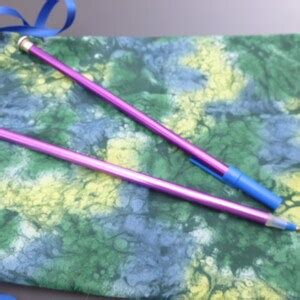 Refillable Knitting Needle Ballpoint Pen Etsy