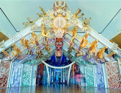 Te Marae Contemporary Marae At Te Papa Museum Wellington City