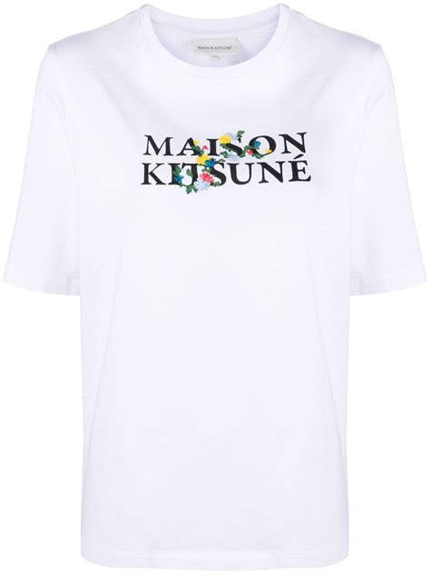 Maison Kitsun T Farfetch Jp