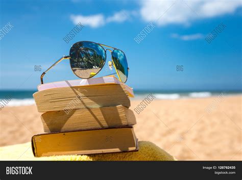 Books Sunglasses On Image And Photo Free Trial Bigstock