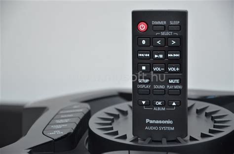 Panasonic Sc Tmax E K Fekete Party Hangsz R Sc Tmax E K