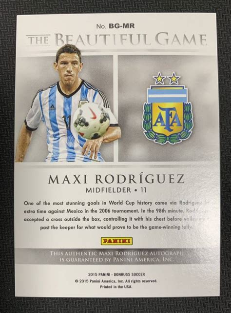 Yahoo Panini Donruss Soccer Beautiful Game Max