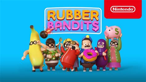 Rubber Bandits Launch Trailer Nintendo Switch Youtube