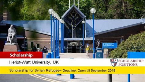 Syrian Refugee Full Tuition Fee Scholarship In Uk Scholarship